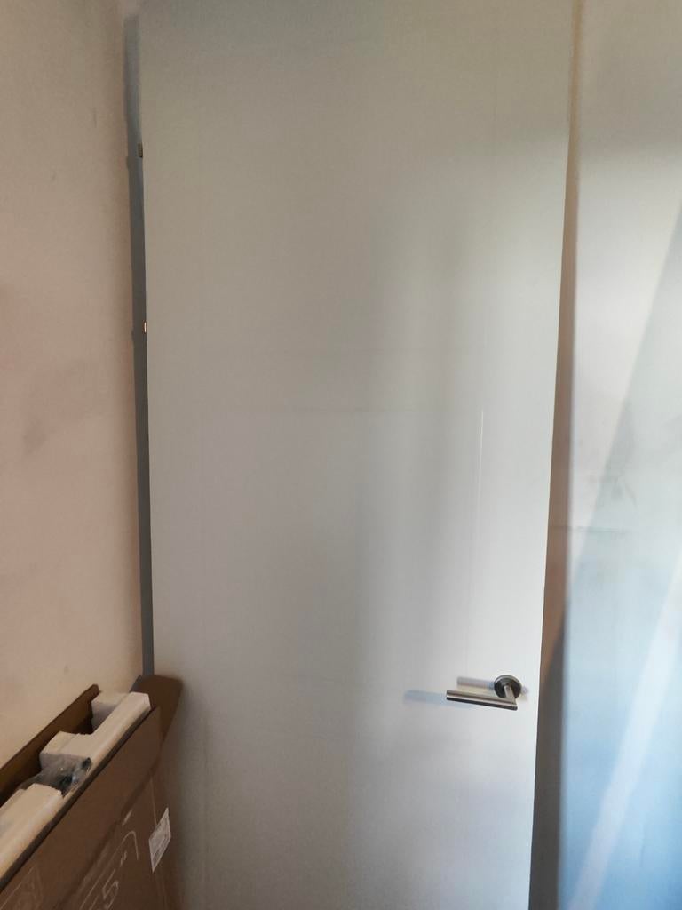 Berkvens opdekdeur linksdraaiend., Doe-het-zelf en Verbouw, Deuren en Horren, Ophalen, Gebruikt, 80 tot 100 cm, 215 cm of meer