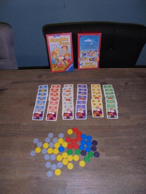 Familie Poen kaartspel, Hobby en Vrije tijd, Gezelschapsspellen | Kaartspellen, Zo goed als nieuw, Ophalen of Verzenden