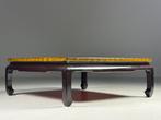 Aziatische salontafel vintage vierkant, Huis en Inrichting, Zo goed als nieuw, Minder dan 100 cm, Hout, Ophalen