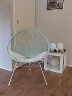 Draadstoel mintgroen, Ophalen, Overige materialen, Overige kleuren, Zo goed als nieuw