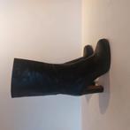 Julia cerruti leren laarzen maat 38,5  zwart, Ophalen of Verzenden, Zo goed als nieuw, Zwart, Hoge laarzen