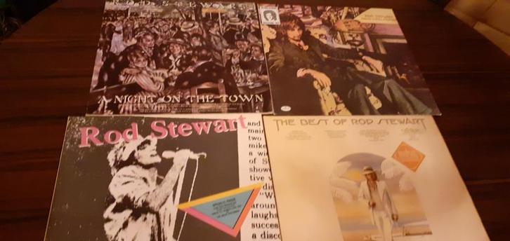 Vinylverzameling ROD STEWART voor een mooie prijs !! Uniek !, Cd's en Dvd's, Vinyl | Pop, Zo goed als nieuw, 1980 tot 2000, Overige formaten