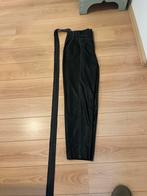 faux leren broek Caroline Biss, Maat 38/40 (M), Zwart, Ophalen of Verzenden, Zo goed als nieuw