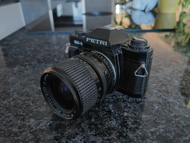 Petri GX-1 | Niet werkend, Audio, Tv en Foto, Fotocamera's Analoog, Niet werkend, Spiegelreflex, Overige Merken, Ophalen of Verzenden