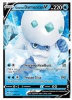 Pokemon - Galarian Darmanitan V (VIV 36) Ultra rare~, Ophalen of Verzenden, Nieuw, Losse kaart, Foil