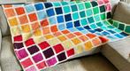 Gehaakte Sprei - 145x200 cm - Kleurrijk, Ophalen of Verzenden