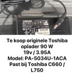 Toshiba oplader 90w, Computers en Software, Laptop-opladers, Ophalen of Verzenden, Zo goed als nieuw