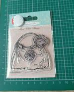 Clearstamp hondje in tas, Verzenden, Zo goed als nieuw, Clearstamp