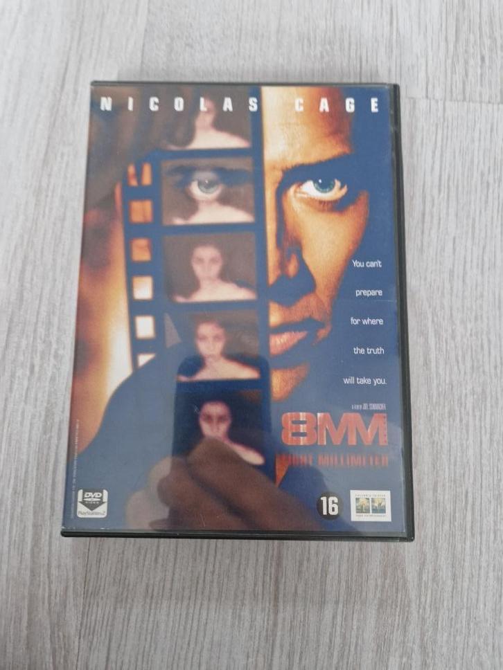 DVD 8MM - Nicolas Cage/Joaquin Phoenix, Cd's en Dvd's, Dvd's | Thrillers en Misdaad, Gebruikt, Actiethriller, Vanaf 16 jaar, Ophalen