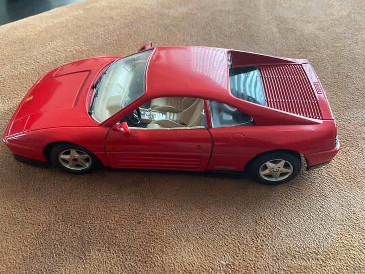 Ferrari 348TB 1989 - 1/24 Vitrine Model, Hobby en Vrije tijd, Modelauto's | 1:18, Zo goed als nieuw, Auto, Ophalen