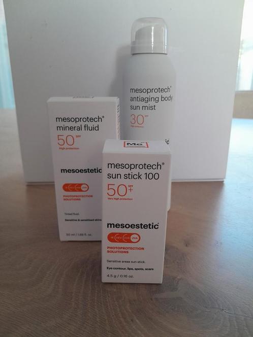 Mesoestetic Mesoprotech Zonbescherming Zonnebrand Set, Sieraden, Tassen en Uiterlijk, Uiterlijk | Gezichtsverzorging, Nieuw, Verzorging