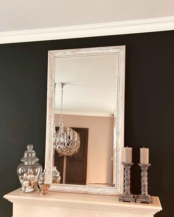 Grote Spiegel in Prachtige Conditie, Huis en Inrichting, Woonaccessoires | Spiegels, Zo goed als nieuw, 75 tot 100 cm, 150 tot 200 cm