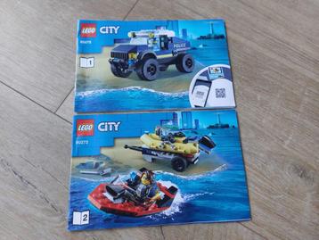 Lego City 60272 Elite Police Boat Transport / politieboot  beschikbaar voor biedingen