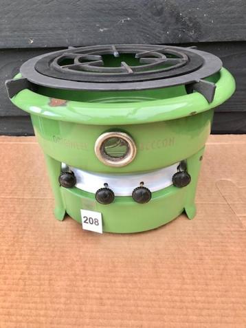 4-PITS PETROLEUMSTEL, Groen (Merk: ORIGINEEL BECCON) beschikbaar voor biedingen