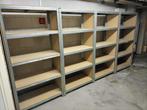 incl. BTW 3.65 meter 4 stellingkasten stellingen garagebox, Ophalen, Zo goed als nieuw