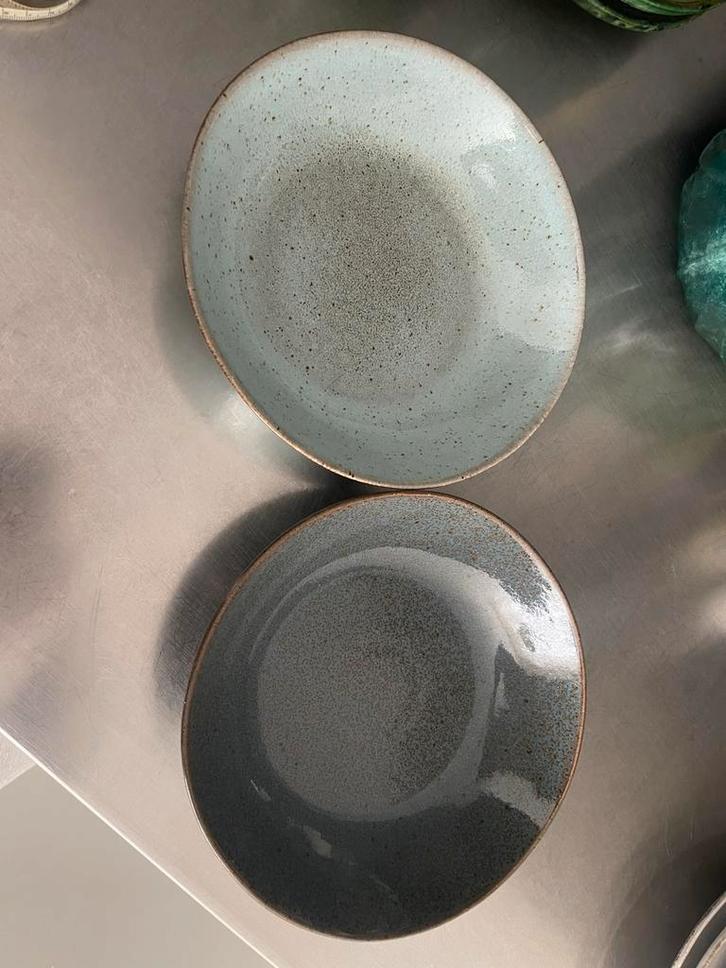 Diepe Borden, Huis en Inrichting, Keuken | Servies, Gebruikt, Bord(en), Overige stijlen, Aardewerk, Ophalen of Verzenden