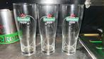 3 stuks Heineken 0.25L glazen, Heineken, Glas of Glazen, Ophalen of Verzenden, Zo goed als nieuw