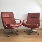 Set 2 IZGS Artifort fauteuil F141 141 F142 142 stoel design, Ophalen, Zo goed als nieuw, Nvt, Nvt