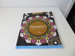 Boek mandala's kleuren voor volwassenen + CD, Hobby en Vrije tijd, Tekenen, Ophalen of Verzenden