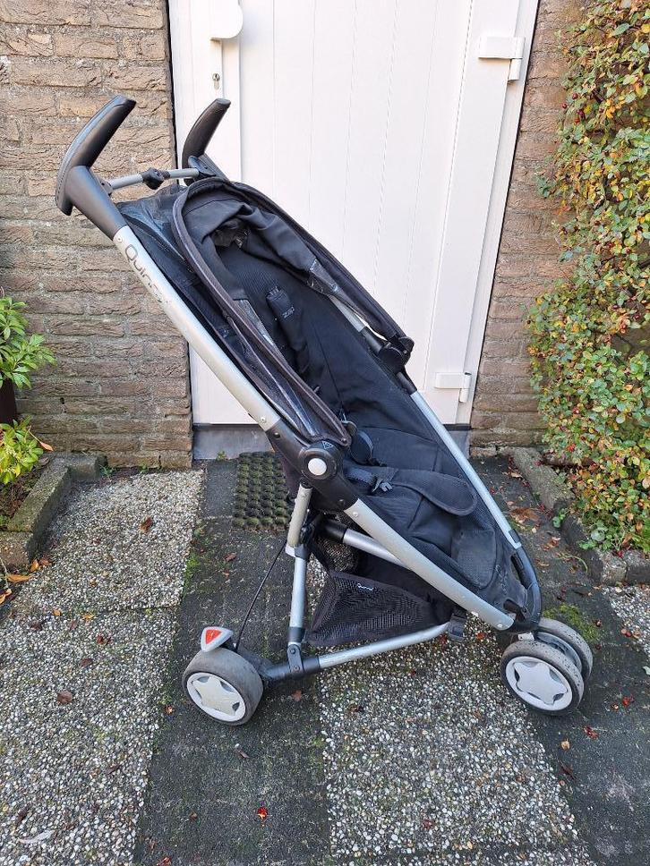 Buggy Quinny Zapp zwart inklapbaar invouwbaar, Kinderen en Baby's, Buggy's, Gebruikt, Quinny, Zonnekap, Ophalen