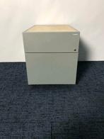 1 x Gispen ladeblok, aluminium, 2 lades, Huis en Inrichting, Kasten | Ladekasten, Ophalen, Minder dan 50 cm, Gebruikt, 3 of 4 laden