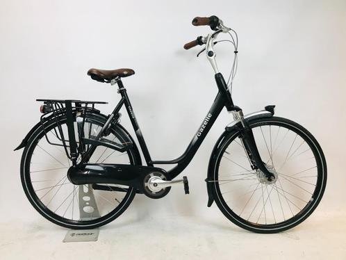 GAZELLE Orange C7+ damesfiets L-57cm MatZwart, Fietsen en Brommers, Fietsen | Dames | Damesfietsen, Zo goed als nieuw, Overige merken