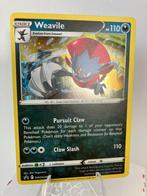 Weavile SWSH246 - Sword and Shield Promo, Ophalen of Verzenden, Zo goed als nieuw, Losse kaart, Foil