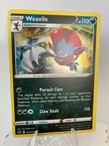 Weavile SWSH246 - Sword and Shield Promo beschikbaar voor biedingen