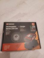 Rechargeable battery 20V 2Ah + charger PLG20 C1, Doe-het-zelf en Verbouw, Gereedschap | Overige machines, Nieuw, Ophalen of Verzenden
