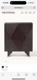 Westwing Dressoir Mangohout, Ophalen, Zo goed als nieuw, 25 tot 50 cm, 100 tot 150 cm