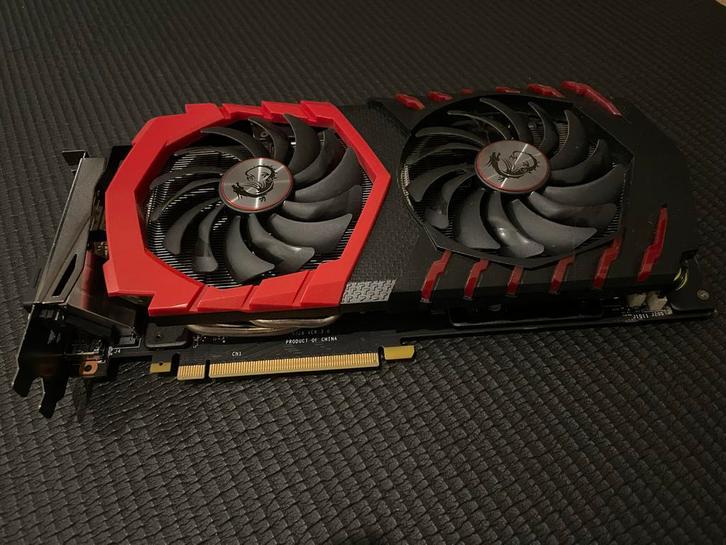 MSI GeForce GTX 1060 Gaming X 6GB – In topstaat, Computers en Software, Videokaarten, Zo goed als nieuw, Nvidia, PCI-Express 3.0