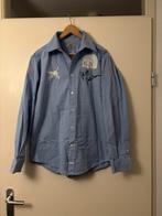 lichtblauw casual overhemd van La Martina., Ophalen of Verzenden, Zo goed als nieuw, Blauw