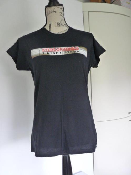 Blauw tshirt met opdruk Stereophonics 3 nights stand , mt L., Kleding | Dames, T-shirts, Zo goed als nieuw, Maat 42/44 (L), Blauw