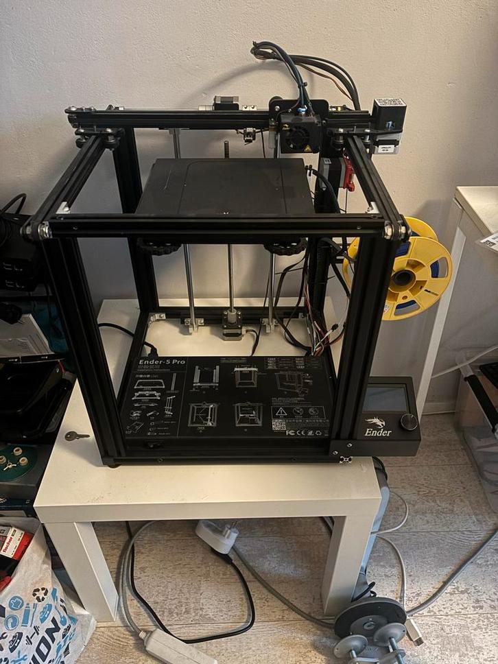 Ender 5 Pro 3D Printer + Filament, Computers en Software, 3D Printers, Gebruikt, Ophalen of Verzenden