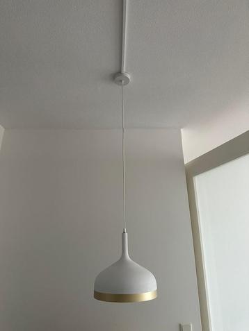 Mooie Hanglamp Wit/Goud - Eethoek beschikbaar voor biedingen