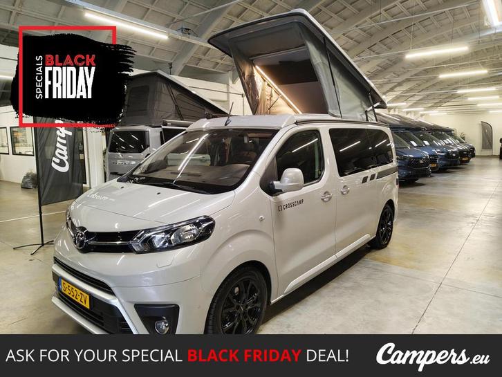 Crosscamp Urban Full Toyota Proace 145PK D-4D AUT, Caravans en Kamperen, Campers, Bedrijf, tot en met 4, Buscamper of Camperbus