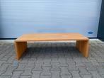 Leolux salontafel 135x63x38,5 vol hout, Huis en Inrichting, Tafels | Salontafels, Ophalen, Gebruikt, 100 tot 150 cm, 50 tot 100 cm