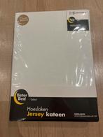 Wit Jersey Hoeslaken 160x200/210/220 cm, Huis en Inrichting, Slaapkamer | Beddengoed, Ophalen of Verzenden, Wit, Hoeslaken of Sloop