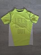 Shirt sportshirt geel maat 134-140, Ophalen of Verzenden, Jongen, Shirt of Longsleeve