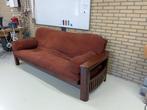 Rode slaapbank, Huis en Inrichting, Ophalen, Hout, Gebruikt, 150 tot 200 cm
