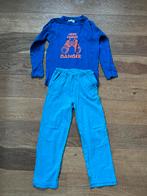 Blauwe pyjama Eskimo maat 122/128 Here comes danger, Nacht- of Onderkleding, Gebruikt, Jongen of Meisje, Ophalen of Verzenden