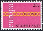 Nederland serie postfris Europa zegels uit 1971, Postzegels en Munten, Postzegels | Nederland, Ophalen of Verzenden, Na 1940, Postfris