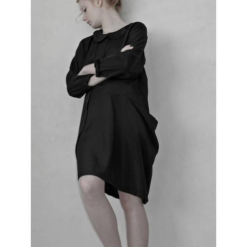 HEIDILONG zomerjurk zijde - S/M - new!, Kleding | Dames, Jurken, Nieuw, Maat 36 (S), Zwart, Knielengte, Ophalen of Verzenden