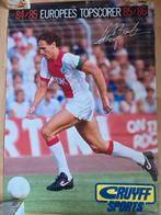 Poster Marco van Basten topscorer 85/86, Ophalen of Verzenden, Zo goed als nieuw, F.C. Utrecht, Poster, Plaatje of Sticker