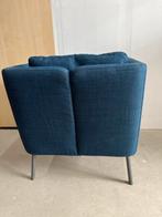 IKEA Ekerö Fauteuil - Blauw, Huis en Inrichting, Fauteuils, Ophalen, Gebruikt, Minder dan 75 cm, 75 tot 100 cm