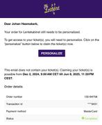 ticket lentekabinet 4 maal + large locker, Tickets en Kaartjes, Drie personen of meer