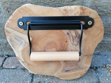 9 nieuwe robuuste handgemaakte wc rolhouder/toiletrolhouder. beschikbaar voor biedingen