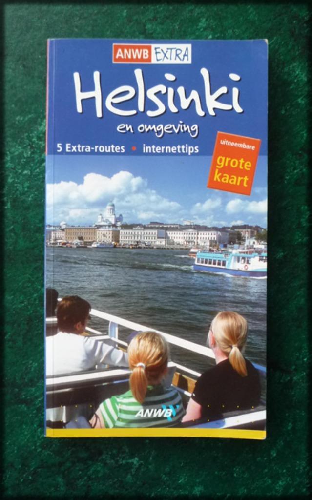 HELSINKI en OMGEVING - ANWB Plus Kaart - ANWB Extra reisgids, Boeken, Reisgidsen, Zo goed als nieuw, Europa, ANWB, Verzenden