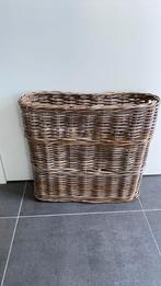 rieten paraplubak hoogte 54 cm., Huis en Inrichting, Woonaccessoires | Paraplubakken, Ophalen of Verzenden, Gebruikt, Riet