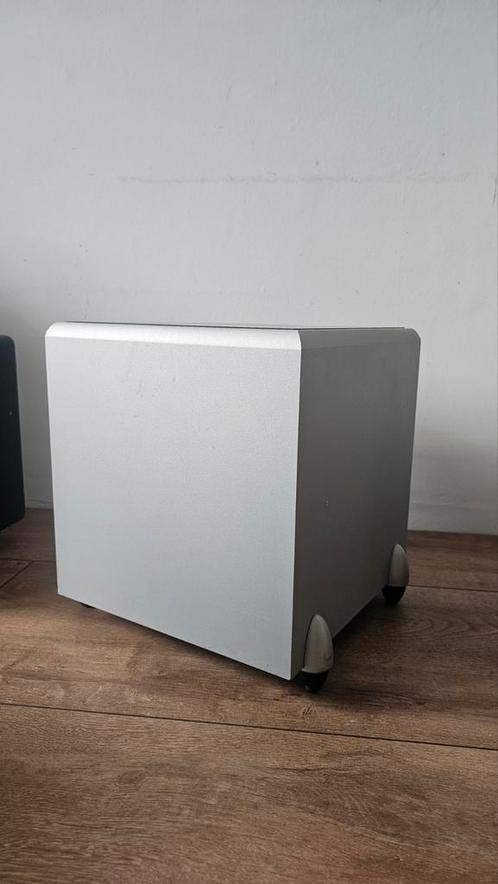 KEF PSW 2010 actieve subwoofer – home cinema / hifi – 230V, Audio, Tv en Foto, Luidsprekers, Zo goed als nieuw, Subwoofer, 120 watt of meer